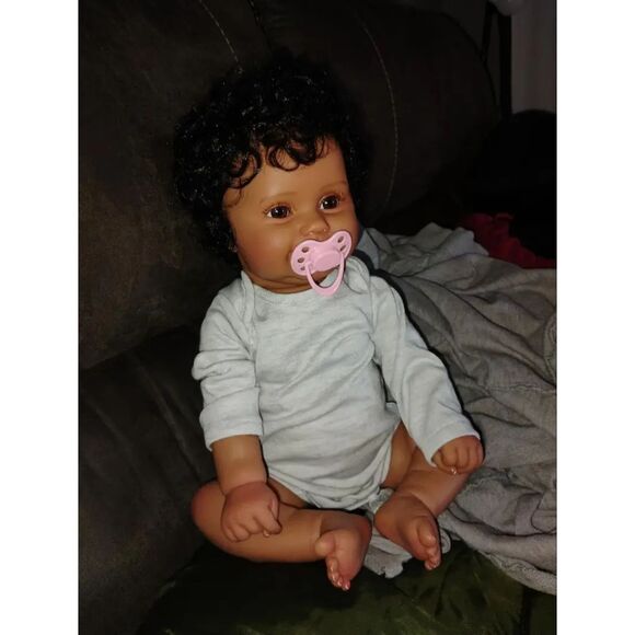 20in Full Vinyl Body Reborn Baby Doll TM - Picture 1 of 2